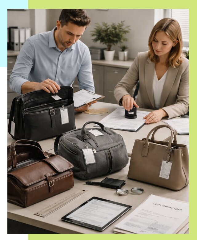 Сертификация сумок в Петропавловске-Камчатском от 7771 руб. | Алешин-Птк