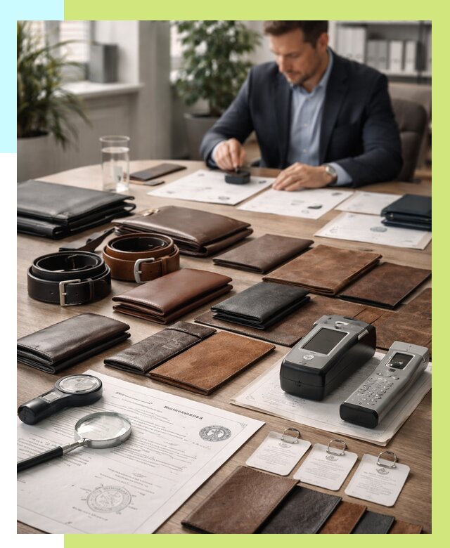 Сертификация кожаных изделий в Петропавловске-Камчатском от 12433 р. | Алешин-Птк