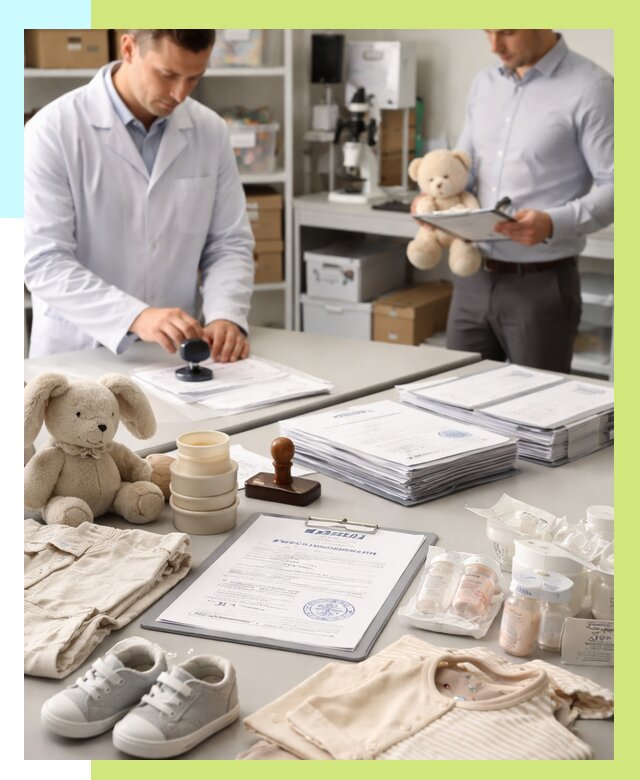 Сертификация детских товаров в Петропавловске-Камчатском от 15542 р. | Алешин-Птк