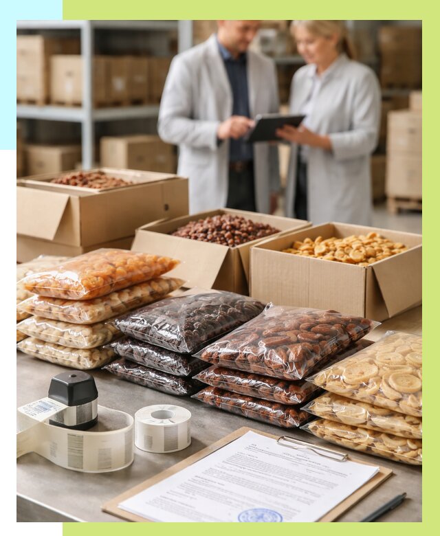 Сертификация сухофруктов в Петропавловске-Камчатском от 12433 р. | Алешин-Птк под ключ