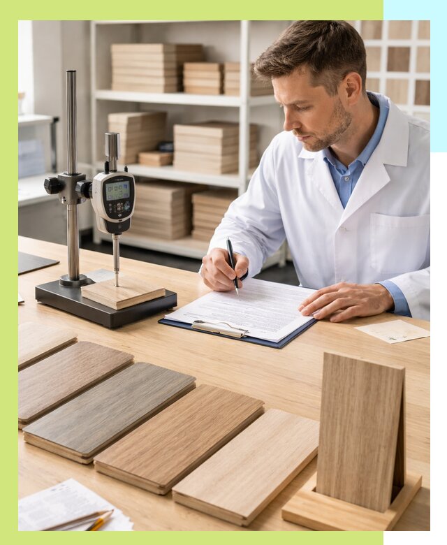 Сертификация ламината с испытаниями и оформлением документов в Петропавловске-Камчатском