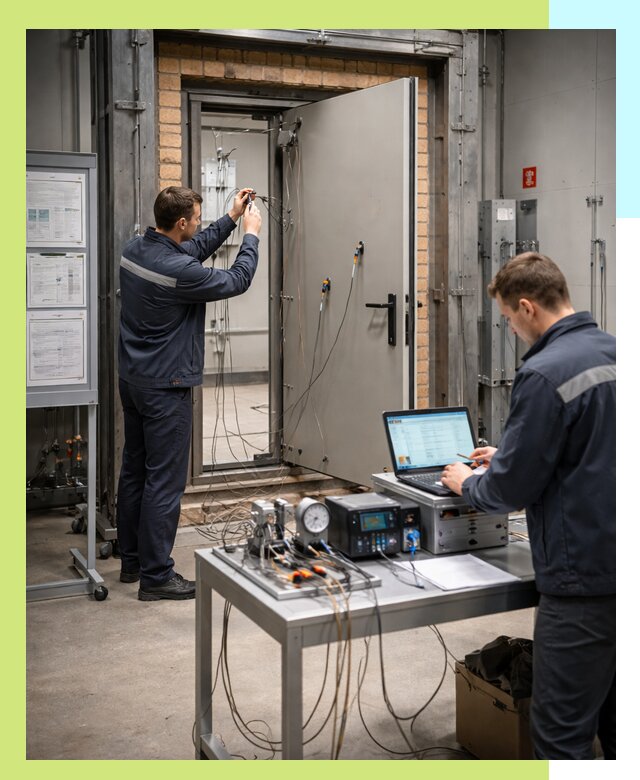 Сертификация противопожарных дверей в Петропавловске-Камчатском по ГОСТ и ТР