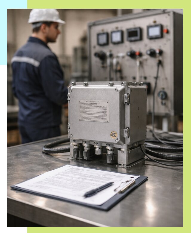 Сертификация взрывозащищенного оборудования в Петропавловске-Камчатском от 36264 р. | Алешин-Птк