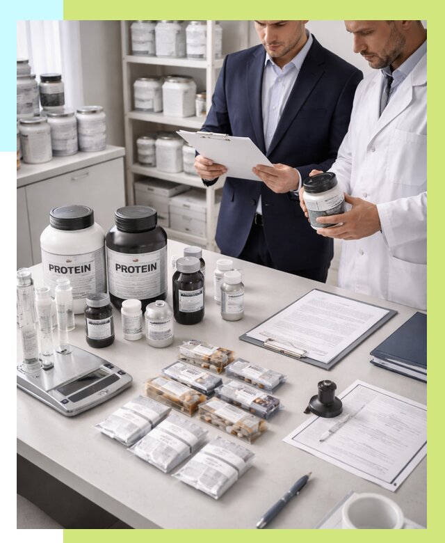 Сертификация спортивного питания в Петропавловске-Камчатском от 15542 р., Алешин-Птк