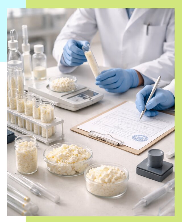 Сертификация творога в Петропавловске-Камчатском от 12433 р. под ключ | Алешин-Птк