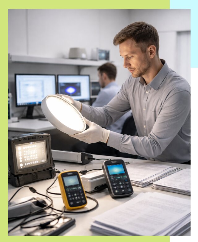 Сертификация светильников в Петропавловске-Камчатском: испытания и оформление