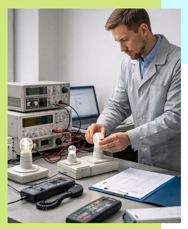 Сертификация ламп и светильников в Петропавловске-Камчатском по нормативам