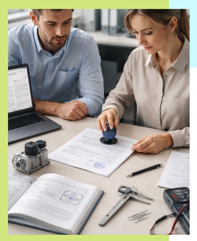 Выдача паспорта изделия и техническая экспертиза продукции в Петропавловске-Камчатском