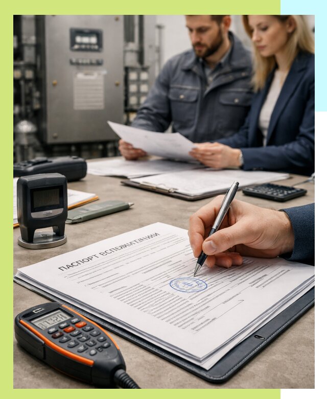 Оформление паспорта эксплуатации оборудования в Петропавловске-Камчатском