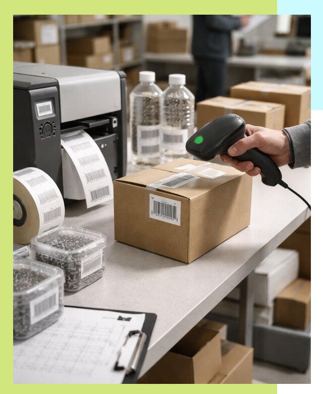 Штрихкодирование продукции и маркировка для продажи в Петропавловске-Камчатском