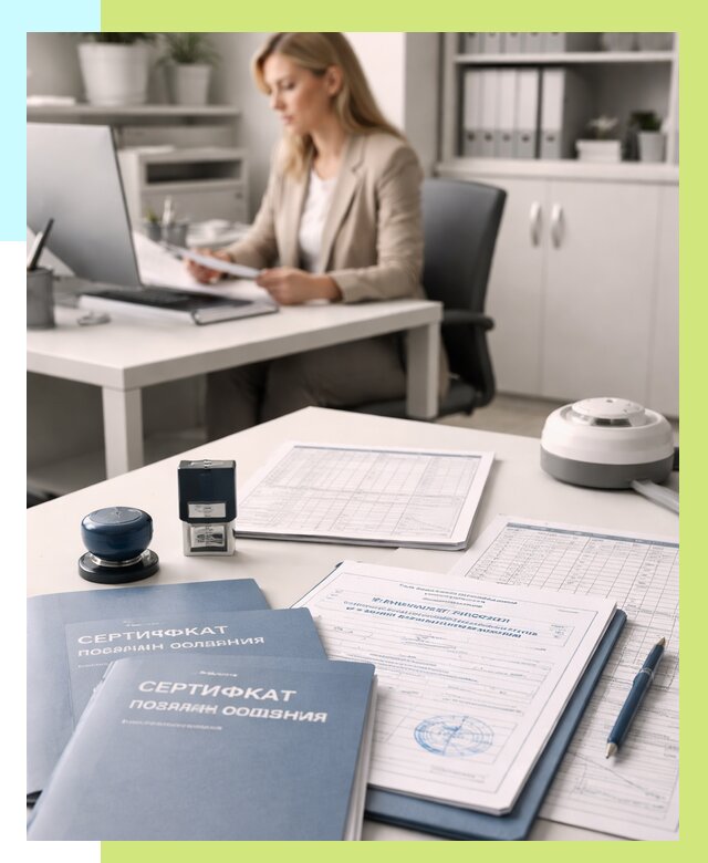 Сертификаты пожарной безопасности в Петропавловске-Камчатском от 15542 р. | Алешин-Птк