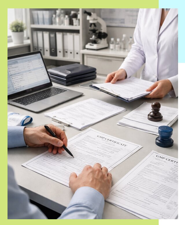 Оформление сертификата GMP в Петропавловске-Камчатском для фармпроизводства