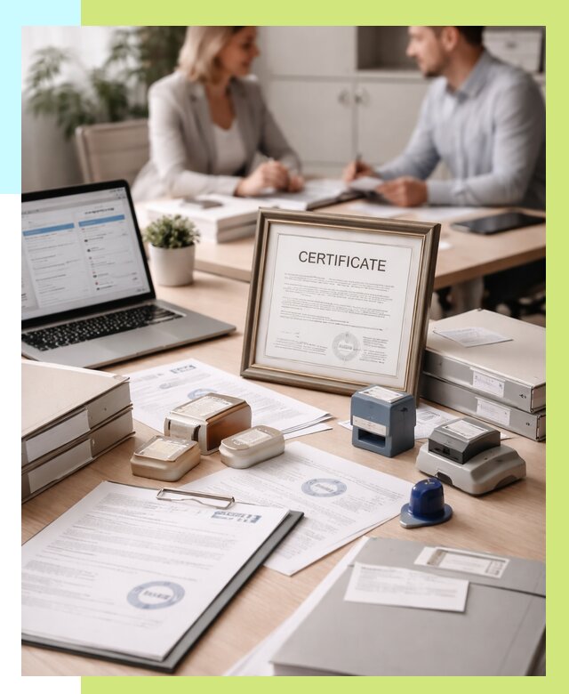 Сертификация компании в Петропавловске-Камчатском от 46625 р. | Алешин-Птк — заказ